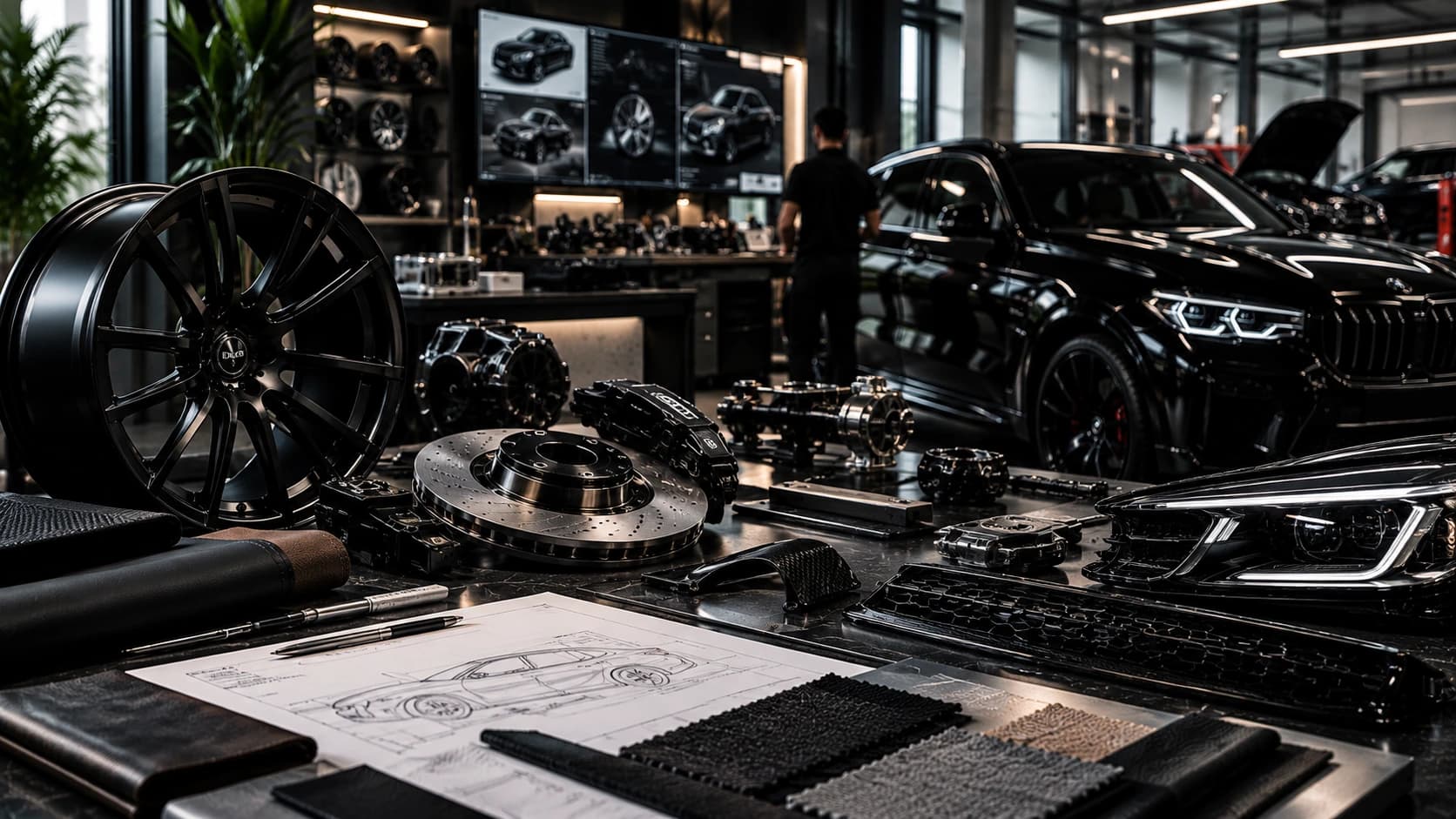 Luxury automotive interior